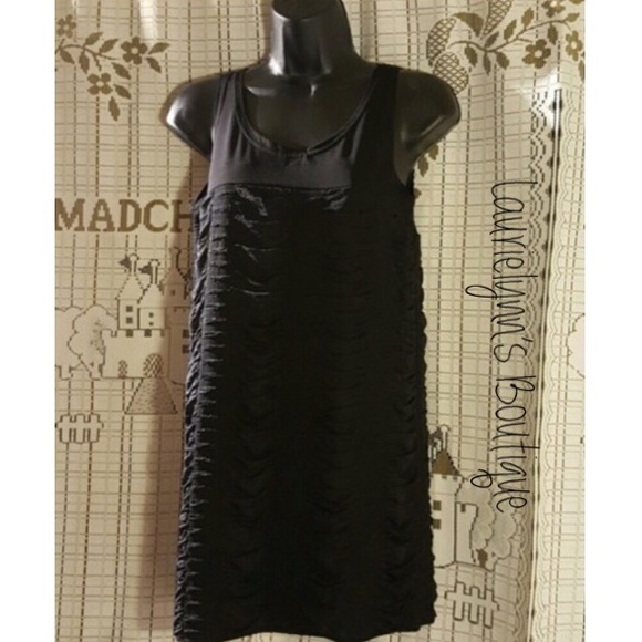 Black stretch dress - Picture 2 of 4